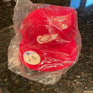 Brand new red wings hat